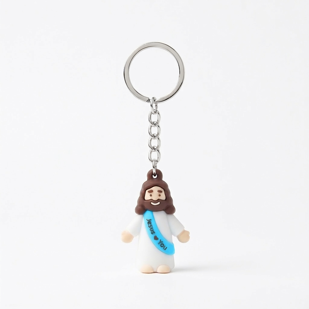 Jesus Mini Keychain