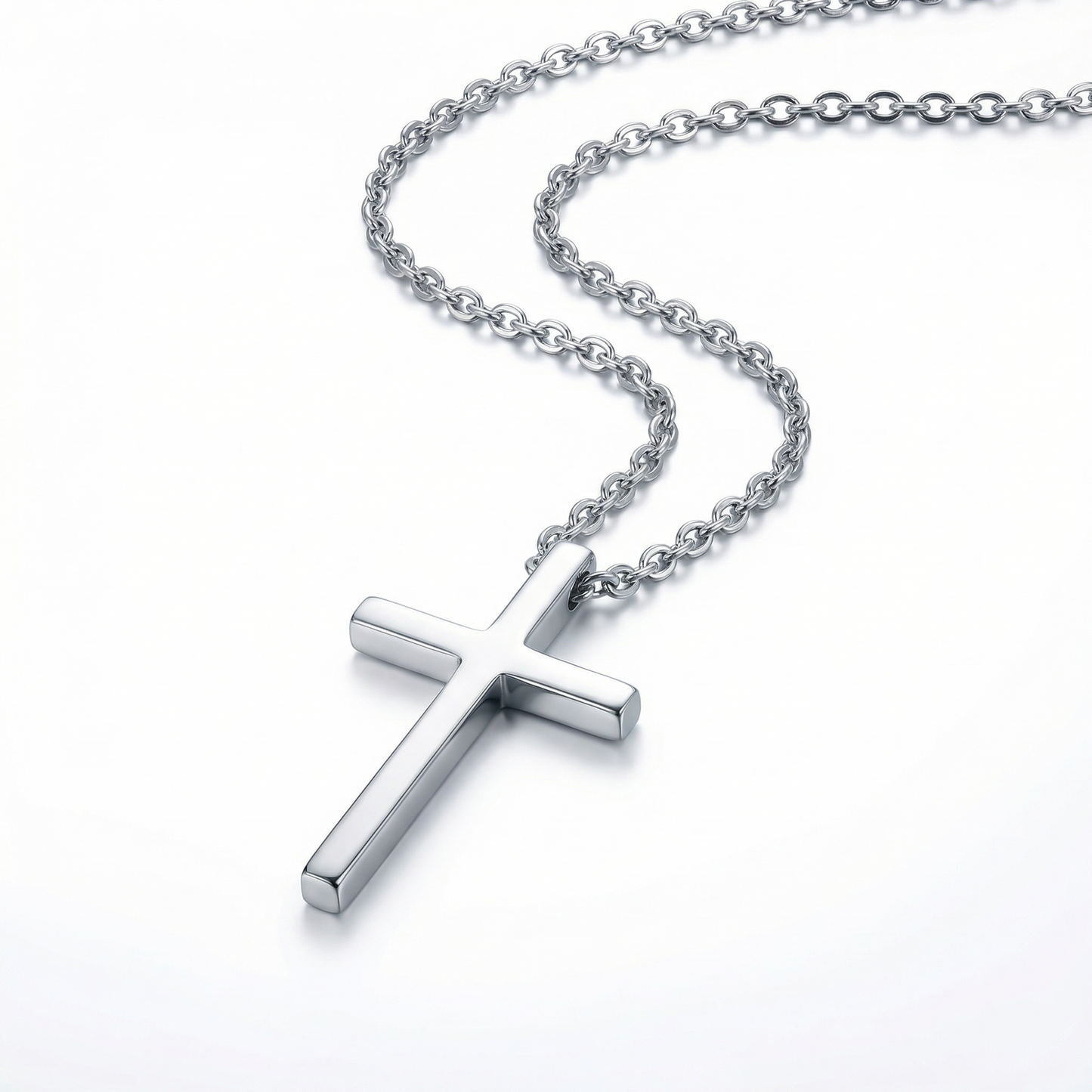 Silver Cross Necklace