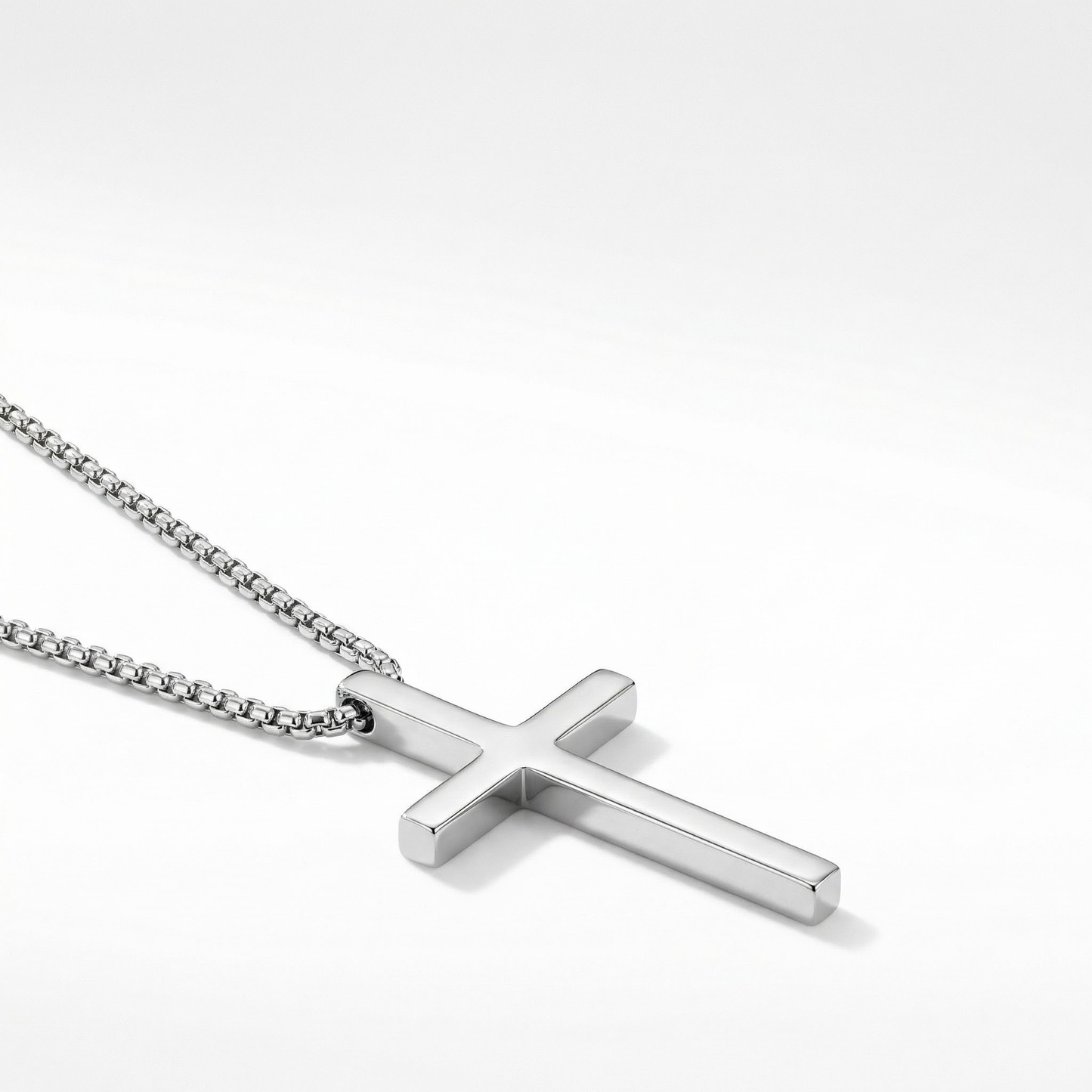 Silver Cross Necklace