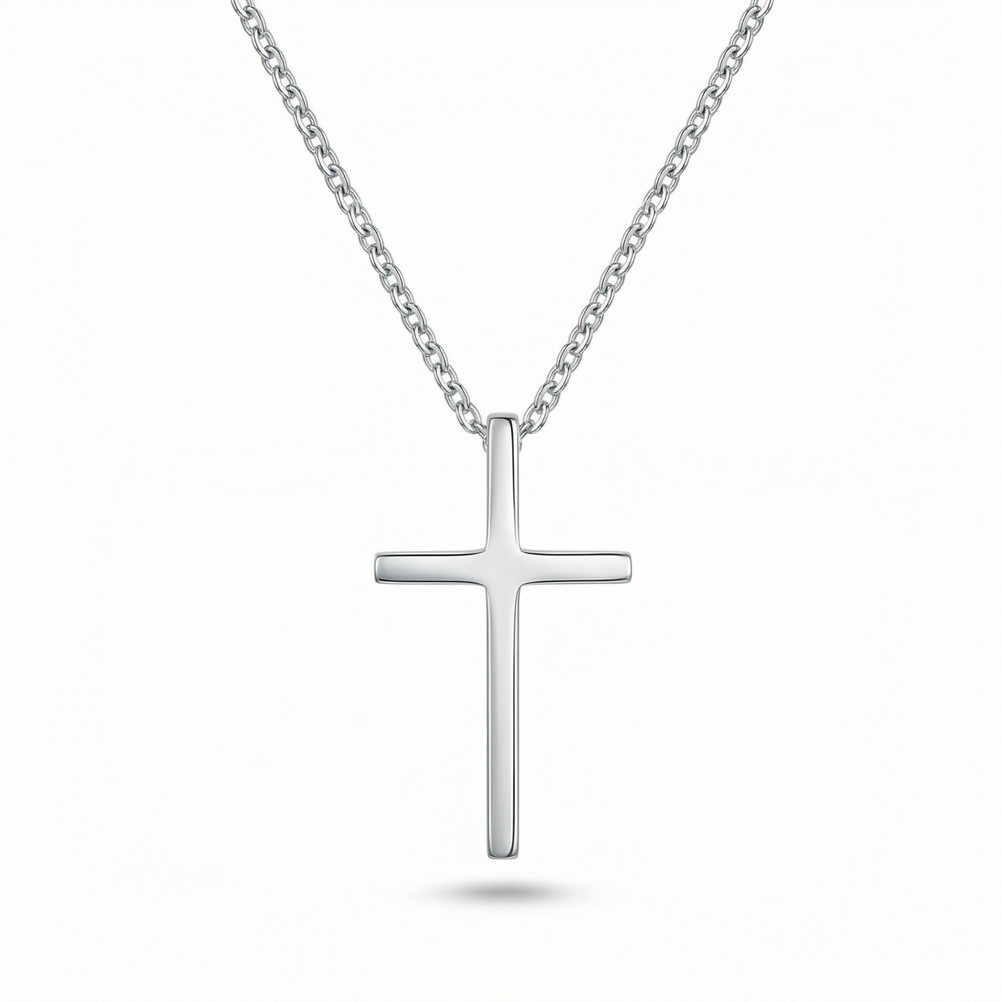 Silver Cross Necklace