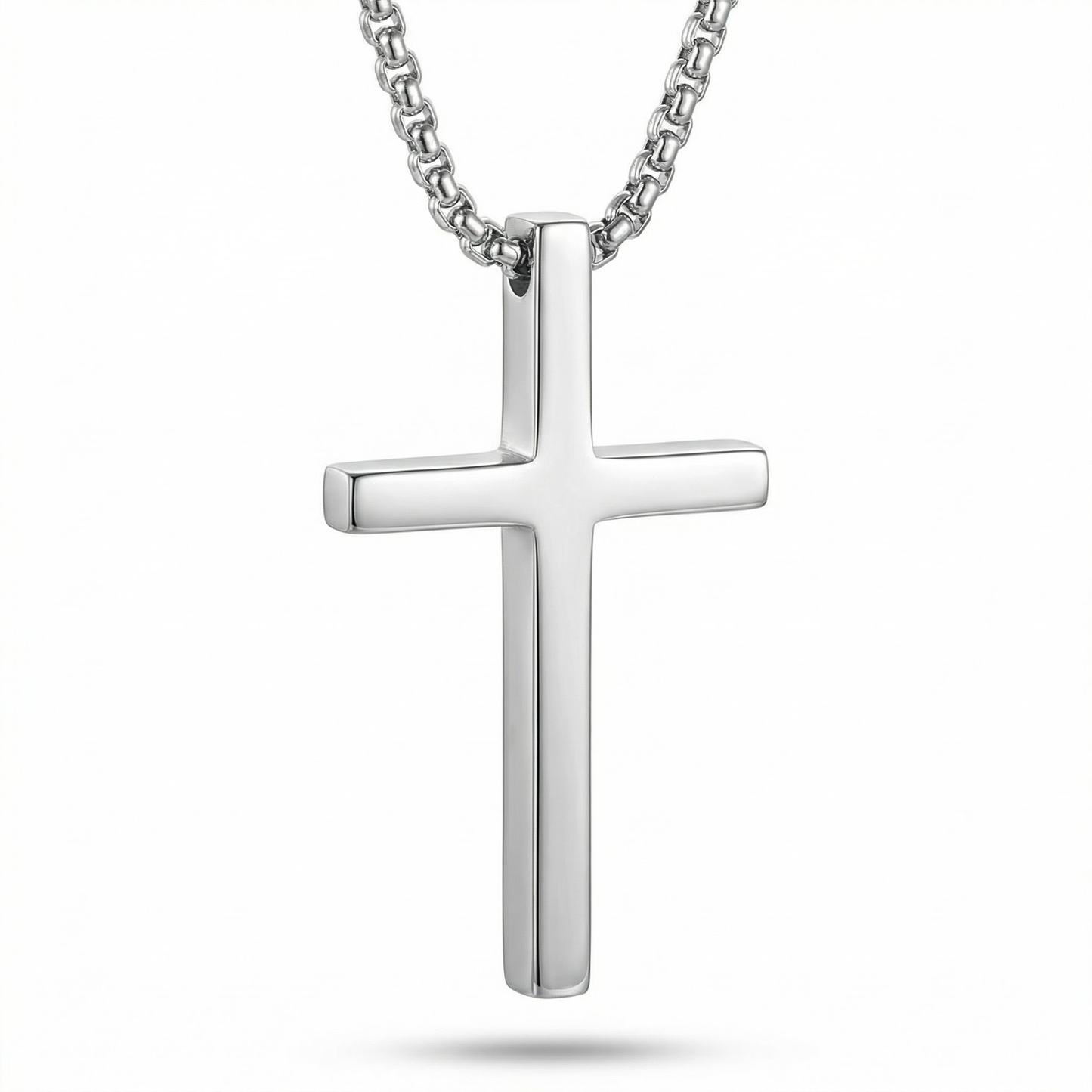 Silver Cross Necklace