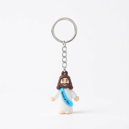 Jesus Mini Keychain